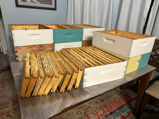Prepping for Honey Harvest 2024